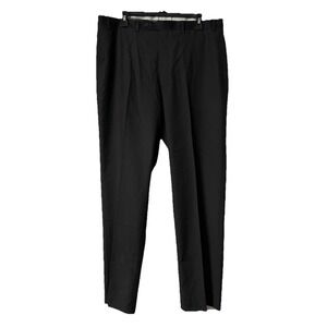NWT Calvin Klein Mens Flat Front Black Dress Pants Slacks Trousers Size 36x32